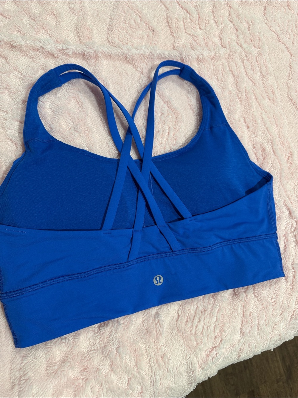 lululemon athletica Strappy Sports Bra in Royal Blue